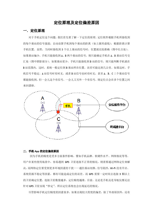 定位原理及偏差解释