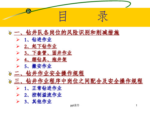 《钻井工程综合培训》PPT课件