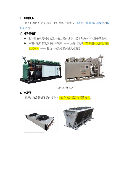 冷库分类、制冷方式、制冷机组等相关基础知识