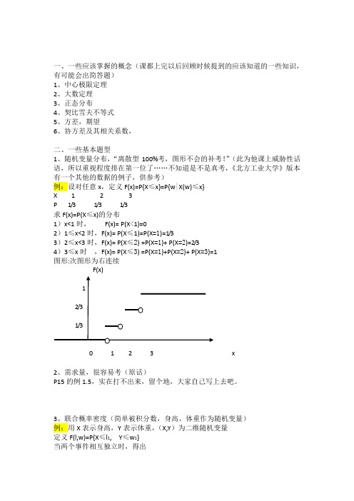 计量经济学知识点重点总结