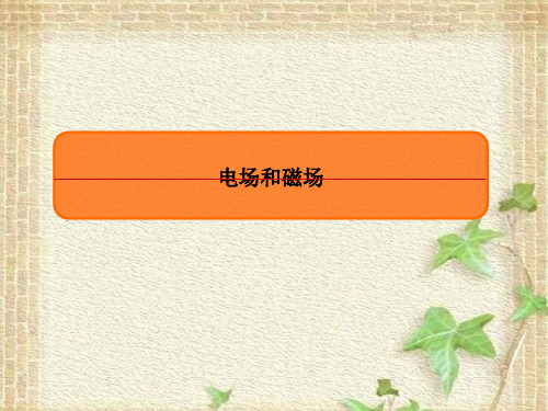 2022-2023年高考物理一轮复习 电场和磁场课件(重点难点易错点核心热点经典考点)