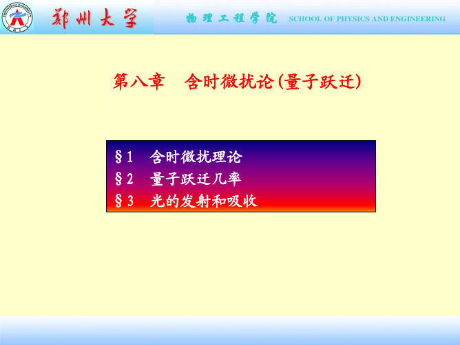 量子力学第八章11