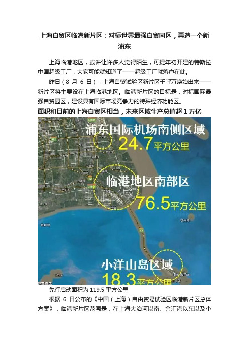 上海自贸区临港新片区：对标世界最强自贸园区，再造一个新浦东