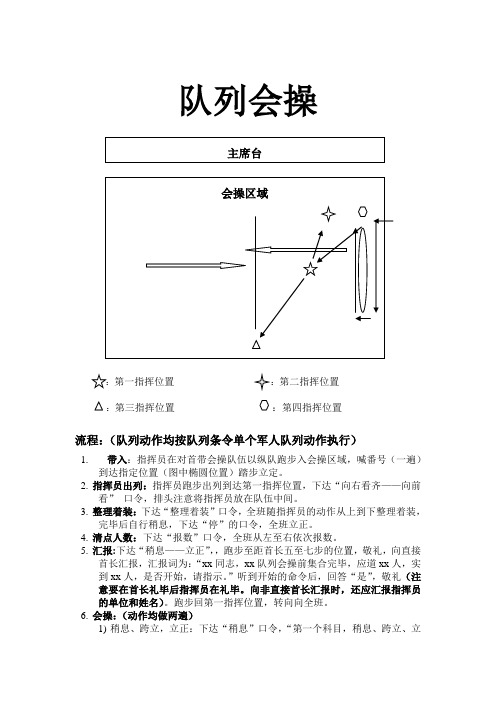 队列会操程序