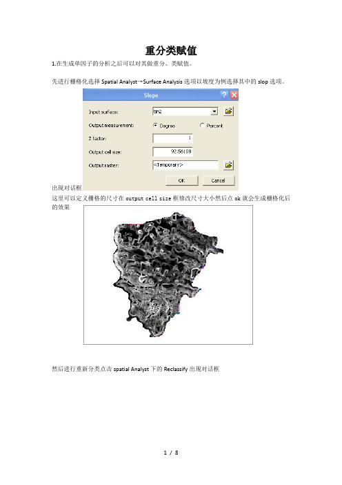 用-ArcMap9.3栅格化重分类赋值基础操作