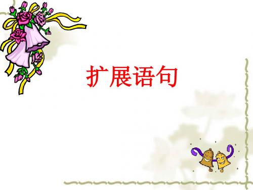 扩展语句公开课