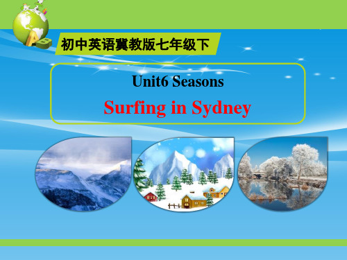 《Surfing-in-Sydney》Seasons-PPT课件【品质课件PPT】