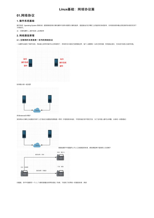 Linux基础：网络协议篇