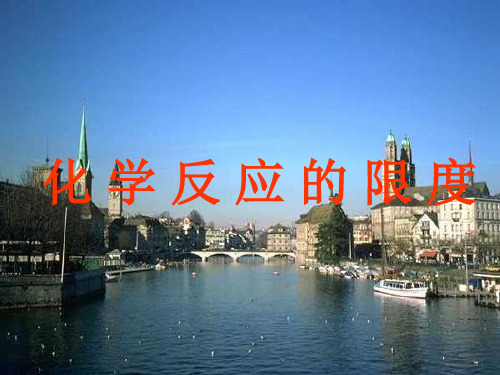 新版人教苏教ppt课件鲁科版高中化学选修四化学反应的限度课件