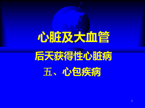 心包疾病超声PPT演示课件