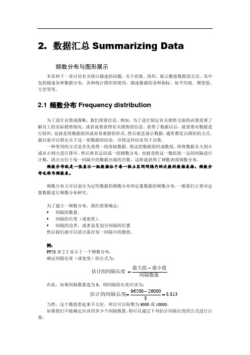 描述统计学