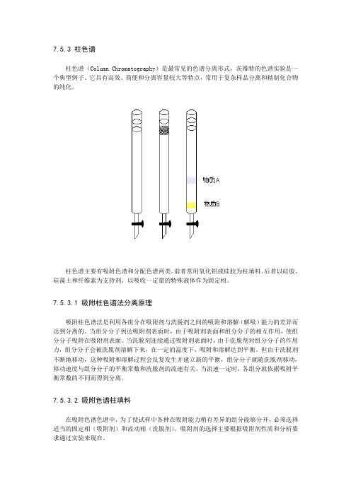 色谱柱分离技术