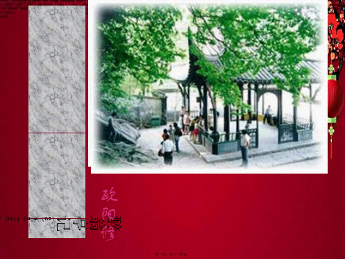 九年级语文上册 第六单元 第21课《醉翁亭记》课件1 鄂教级上册语文课件