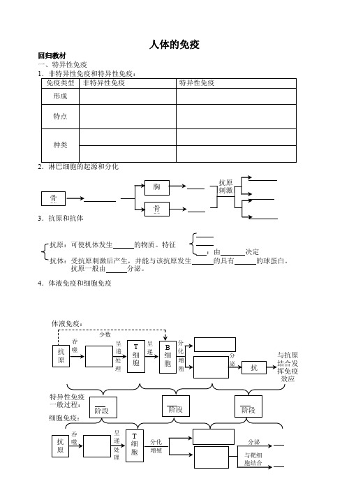 人体的免疫