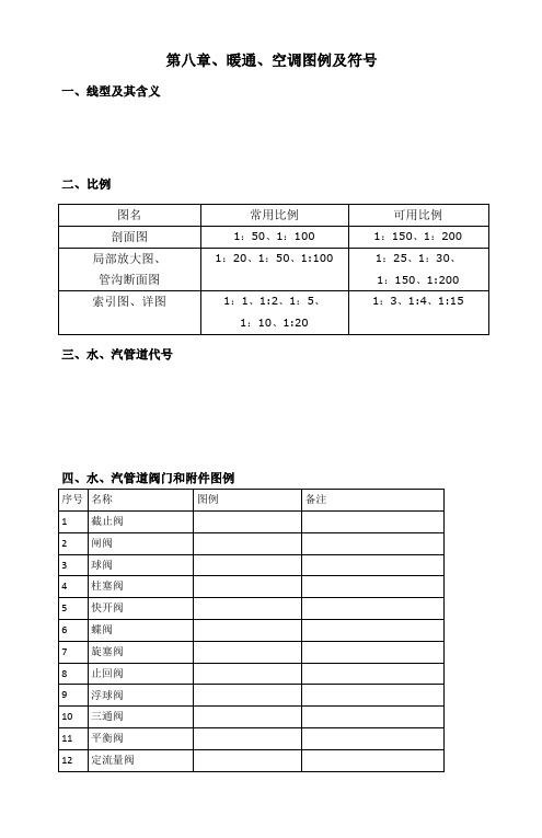 暖通空调图例与符号【精选文档】