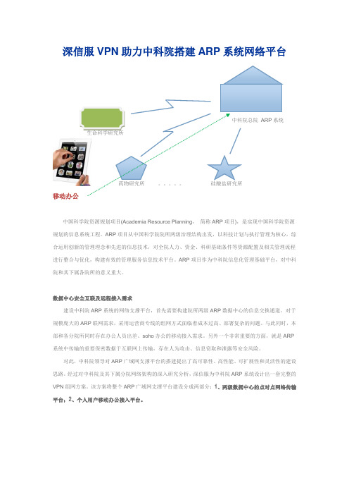 SSL VPN组网案例