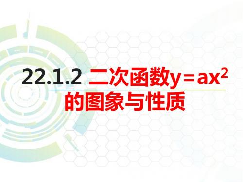 22.1.2 二次函数的图像和性质