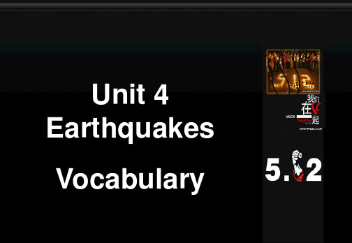 2019年人教版高中英语 必修一 Unit4  《EarthquakeWarming up Reading》 课件  共24张PPT语文