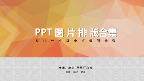 PPT图片排版合集