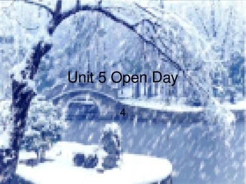 牛津上海版英语六年级上册《Unit 5 Open Day》课件