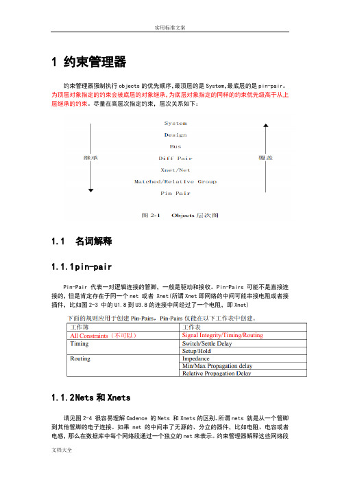 Allegro16.6约束管理系统器及使用示例