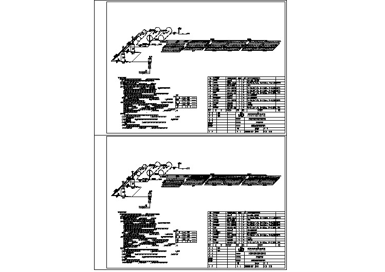某太阳能热水暖通工程详细图纸（共2张）