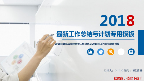 2018年建筑公司经营处工作总结及2018年工作目标思路模板