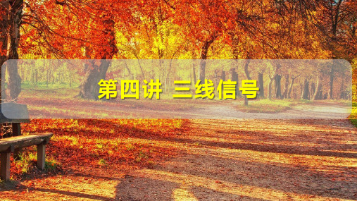 第4讲 蜡烛图的三线形态