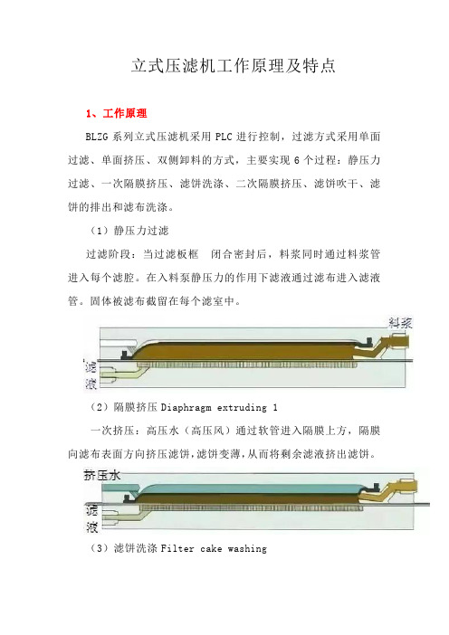 立式压滤机工作原理及特点