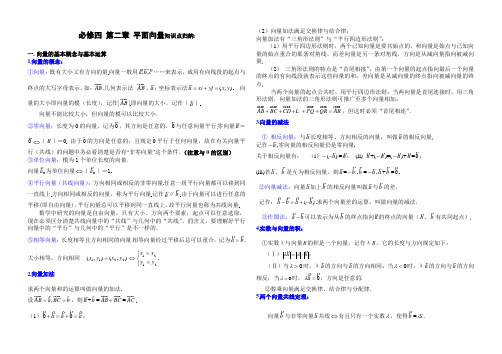 向量、解三角形知识点小结