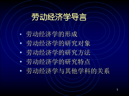 劳动经济学课件 (4)