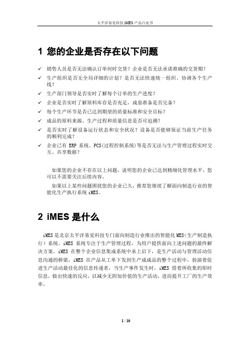 iMES白皮书