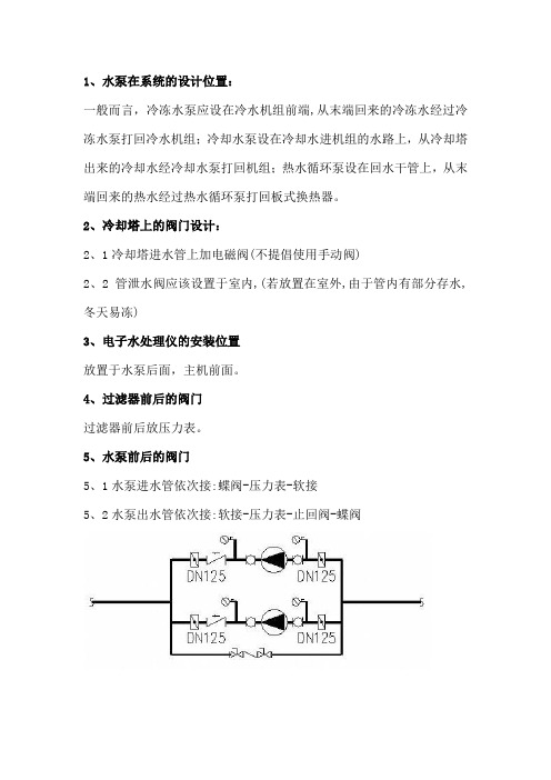 给排水暖通设计常用知识