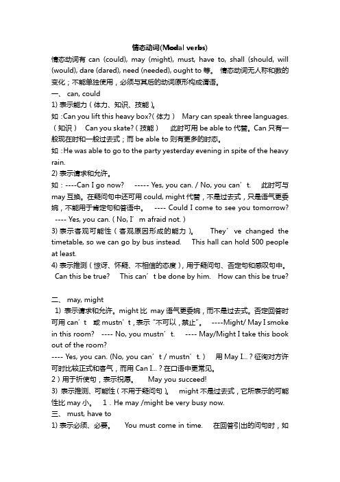 M3-AC14-grammar-情态动词--modal-verbs