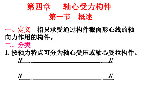 钢结构第四章轴心受力构件