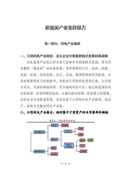 江阴新能源产业集群报告