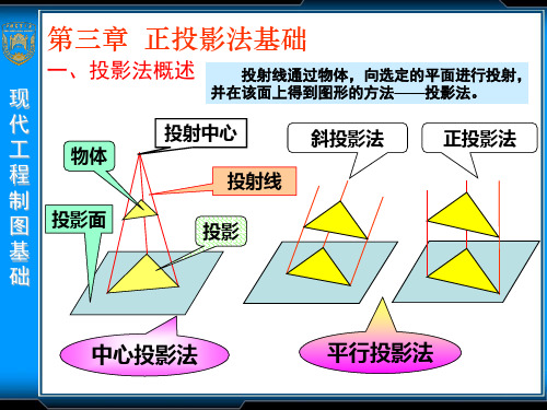 投影法和轴测图的介绍