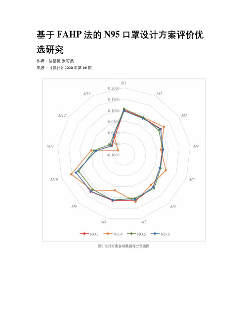 基于FAHP法的N95口罩设计方案评价优选研究