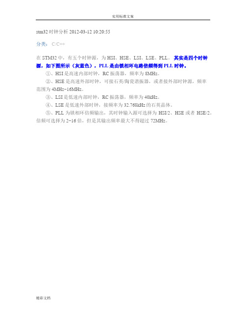 STM32晶振