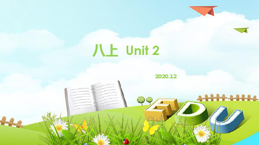 初中英语人教版 中考一轮复习 八年级上册 Unit 2