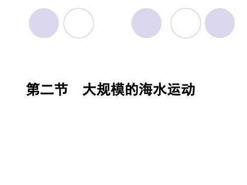 人教版高中地理必修一3.2大规模海水运动 (共28页)