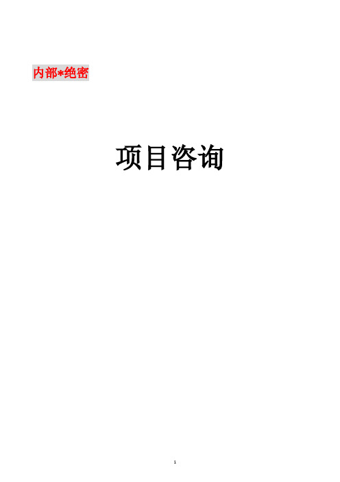 老年康复中心项目可行性投资申请报告计划书