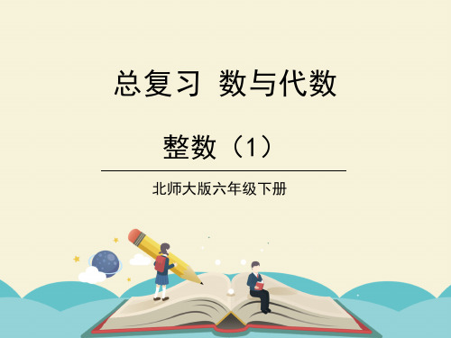 北师大版六年级数学下册总复习 数的认识(一)——整数(2课时)