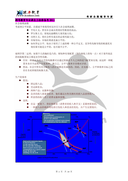 跨考专业课-2010年考研北京大学885经济学之微观经济学讲义-第二部分-6