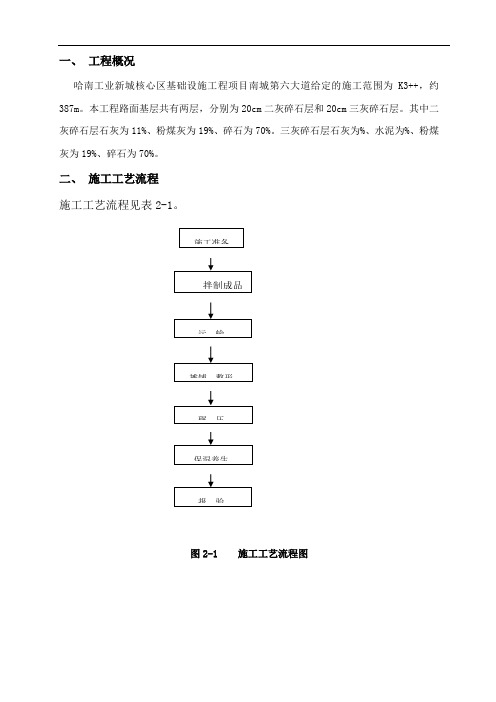 灰、三灰施工技术方案