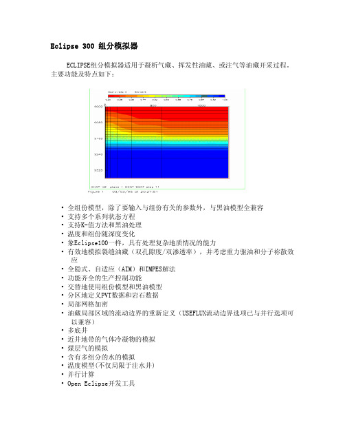 Eclipse300组分模拟器