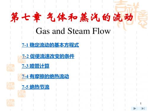 工程热力学第7章-PPT精品文档