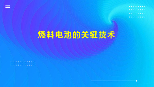 燃料电池的关键技术