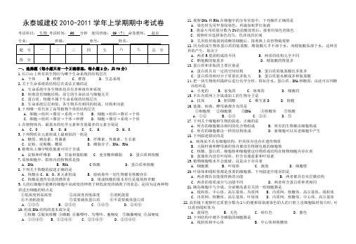 2010年下半年软考网络管理员考试试题及答案