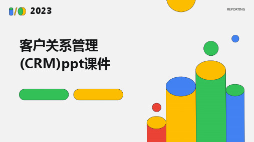 客户关系管理(CRM)ppt课件